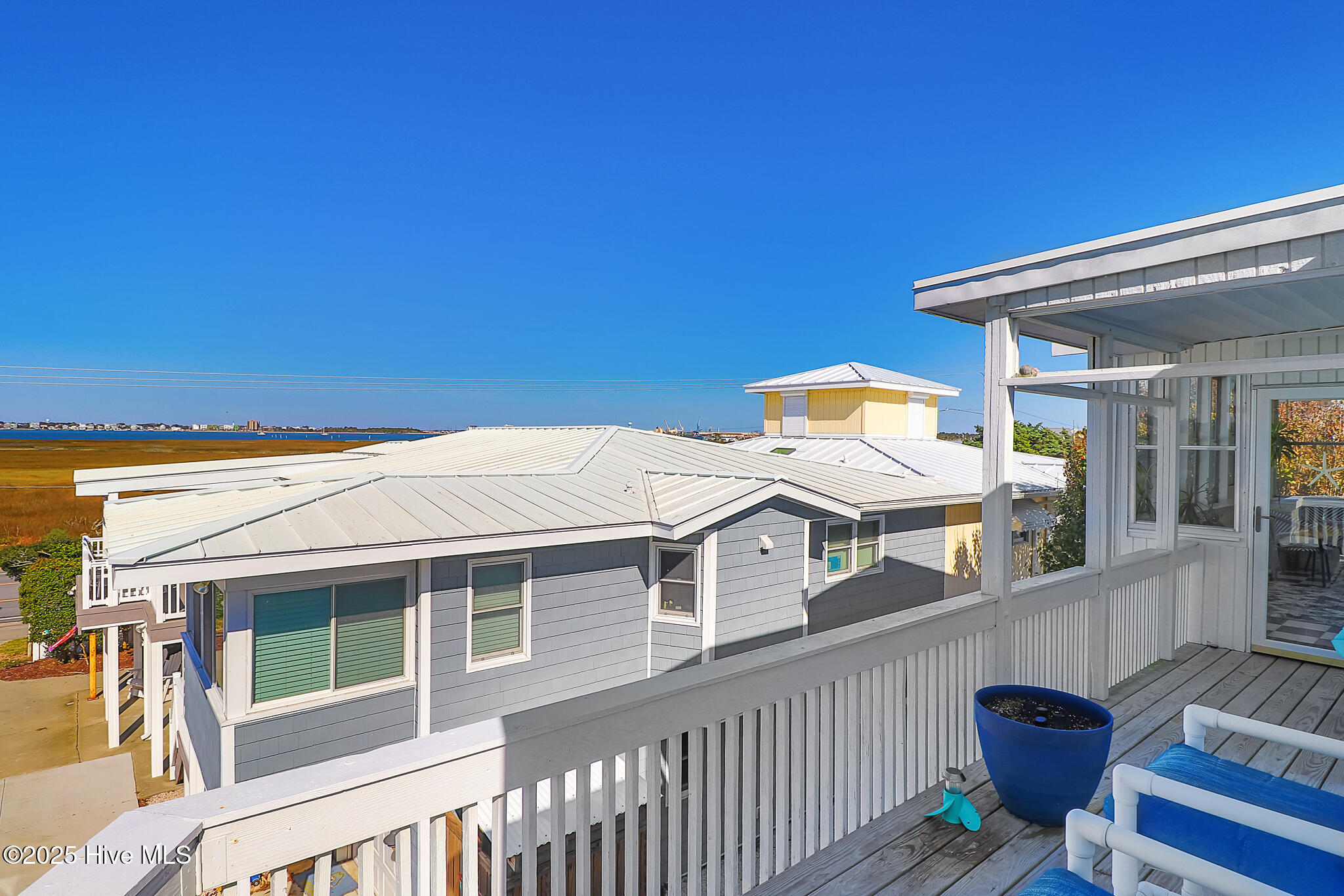 102 Freeman Lane Atlantic Beach, NC 28512 - Photo 51 of 64 Sound view from deck