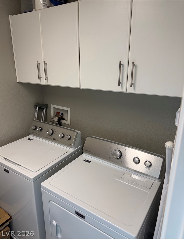 4650 Ranch House Road, Unit 21 North Las Vegas, NV 89031 - Photo 8 of 12 Washer, Dryer, Overhead Cabinets