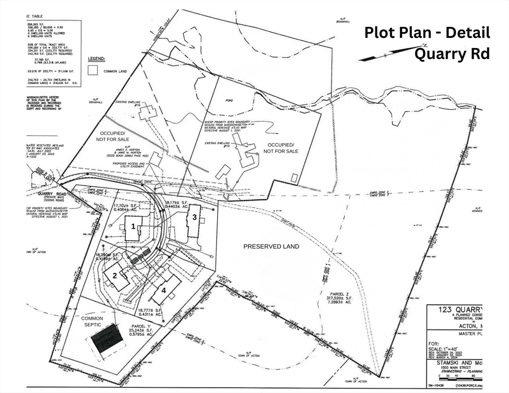 Lot 1 Quarry Road Acton, MA 01720 - Photo 8 of 11 an open white and white wall with black and white photo