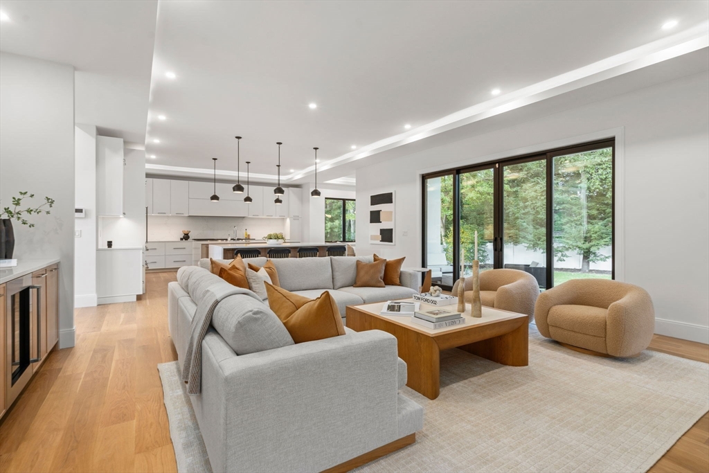 29 Levbert Road Newton, MA 02459 - Photo 10 of 40 a living room with furniture and a large window