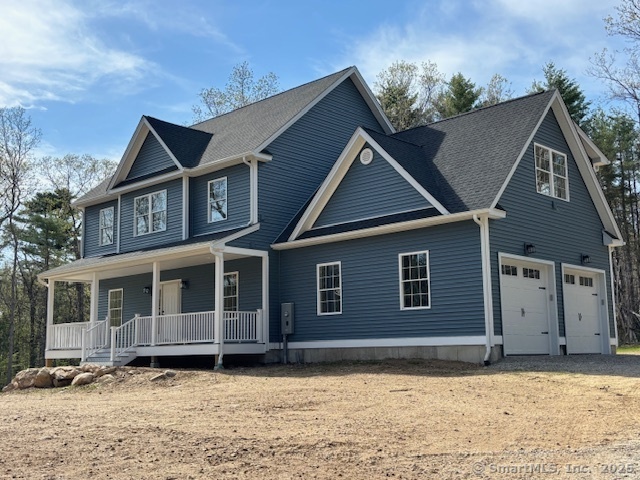 a house with trees in the background