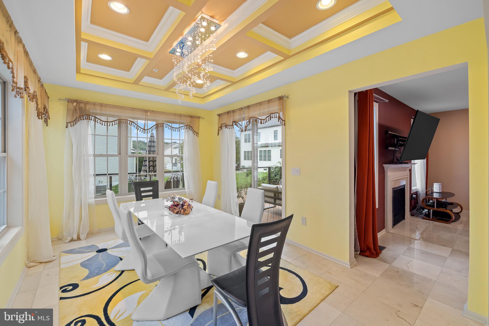 1116 Autumn Brook Avenue Silver Spring, MD 20906 - Photo 22 of 67 a view of a dining room with furniture window and outside view