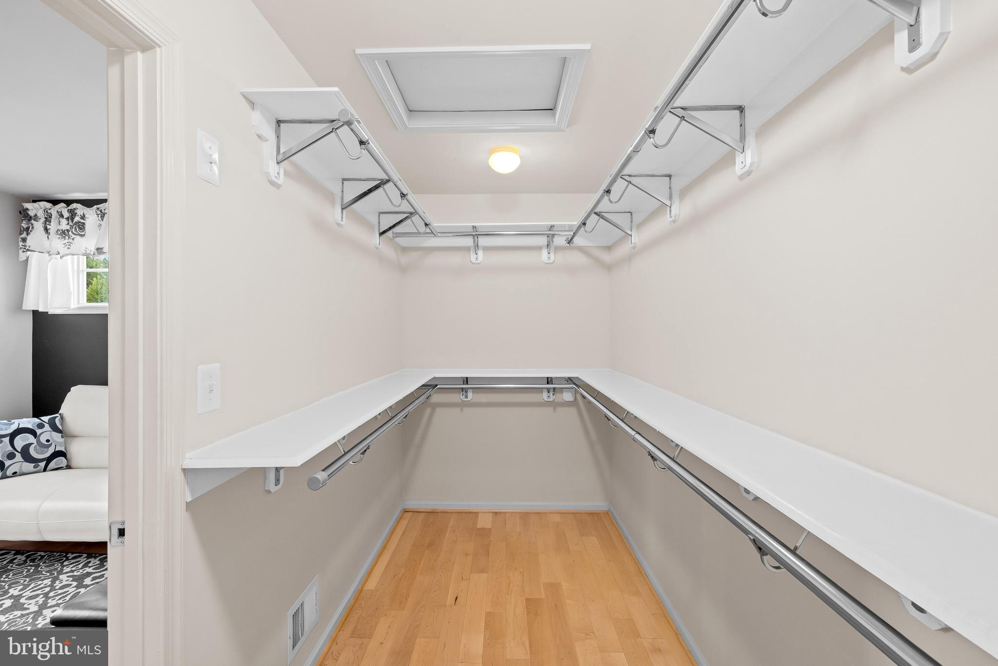 1116 Autumn Brook Avenue Silver Spring, MD 20906 - Photo 39 of 67 a view of storage and utility room with wooden floor