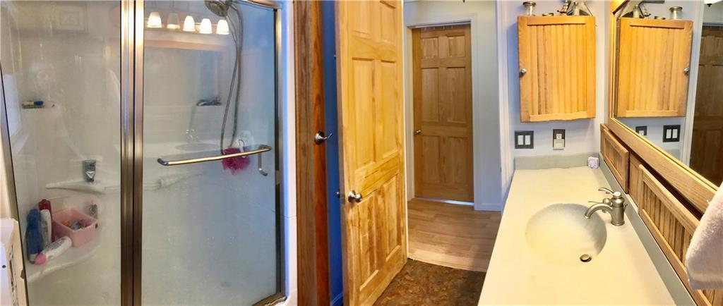 1051 Norway Road Glenburn, ME 04401 - Photo 29 of 45 Big Walk In Shower with Seat. Lots...