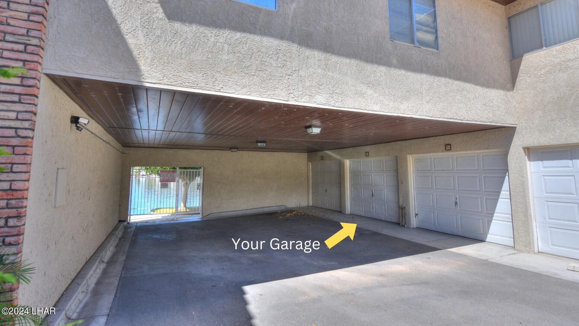 9170 Riverside Drive, Unit 37 Parker, AZ 85344 - Photo 20 of 21 garage 2