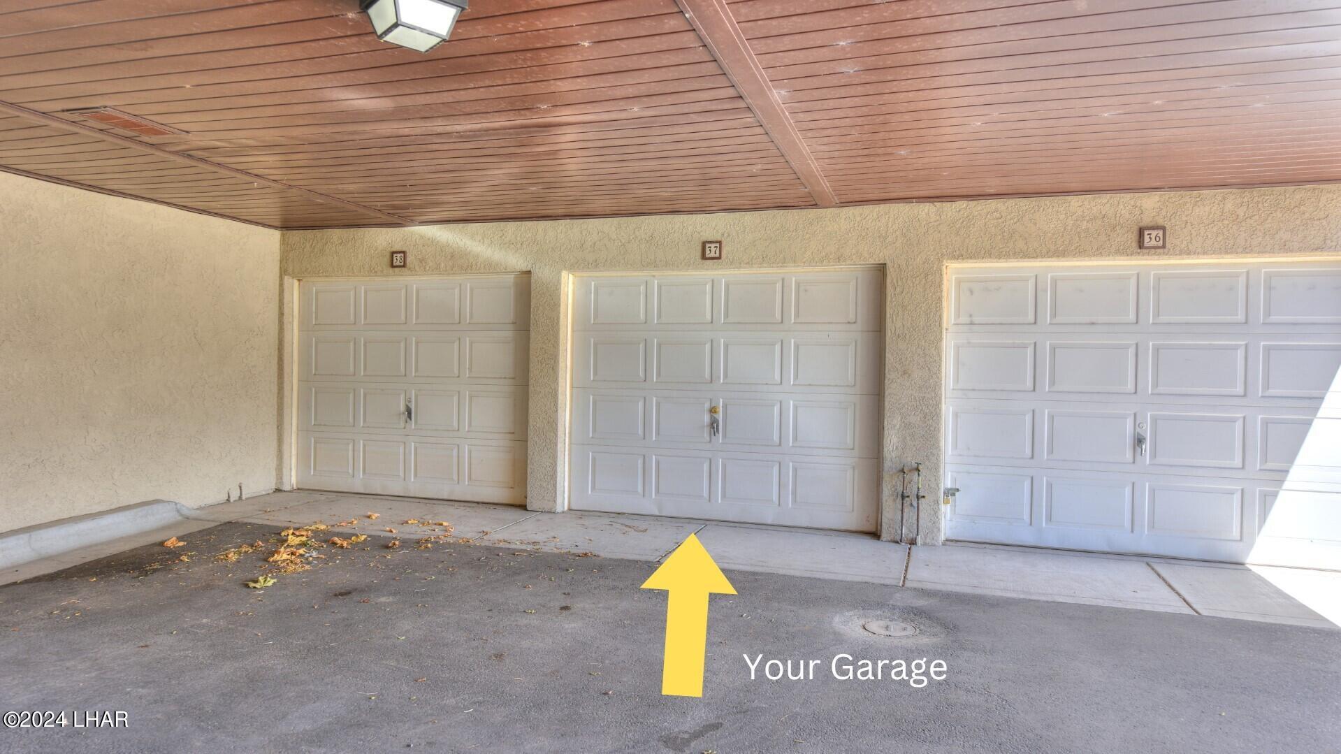 9170 Riverside Drive, Unit 37 Parker, AZ 85344 - Photo 21 of 21 garage