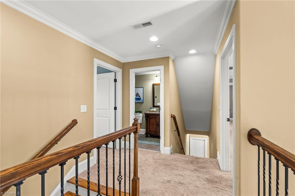 6202 Herons Nest Court Oak Ridge, NC 27310 - Photo 23 of 50 Landing at the top of the stairs
