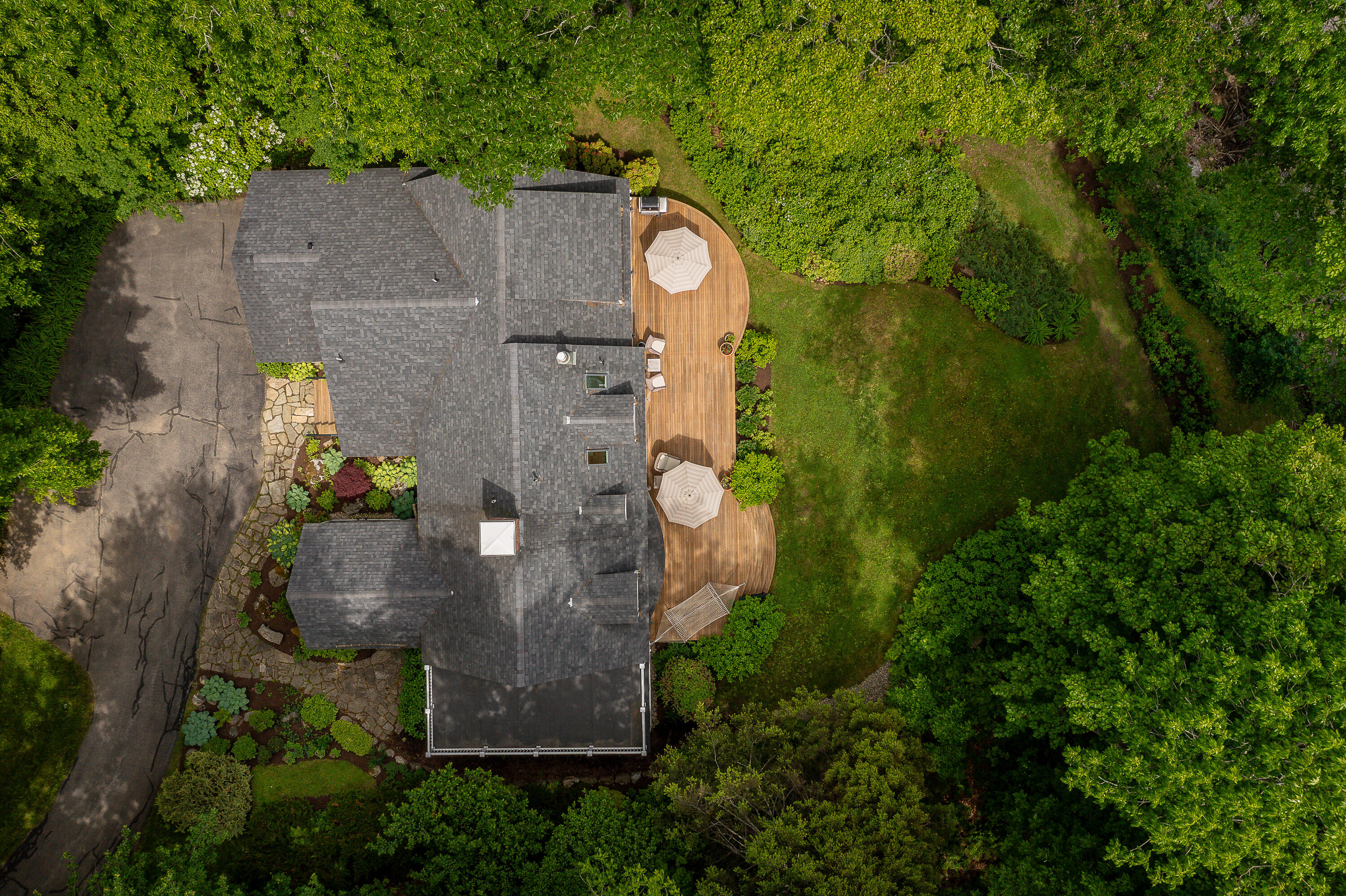 40 Spring Brook Hill Road Camden, ME 04843 - Photo 46 of 50 52_40SpringbrookHill_S_Aerial_print
