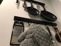 a close up view of washer and dryer