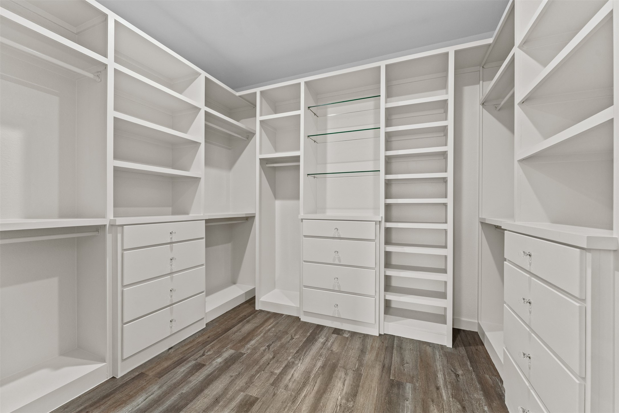 22503 Modica Rift Lane Katy, TX 77449 - Photo 22 of 47 a view of walk in closet with empty racks