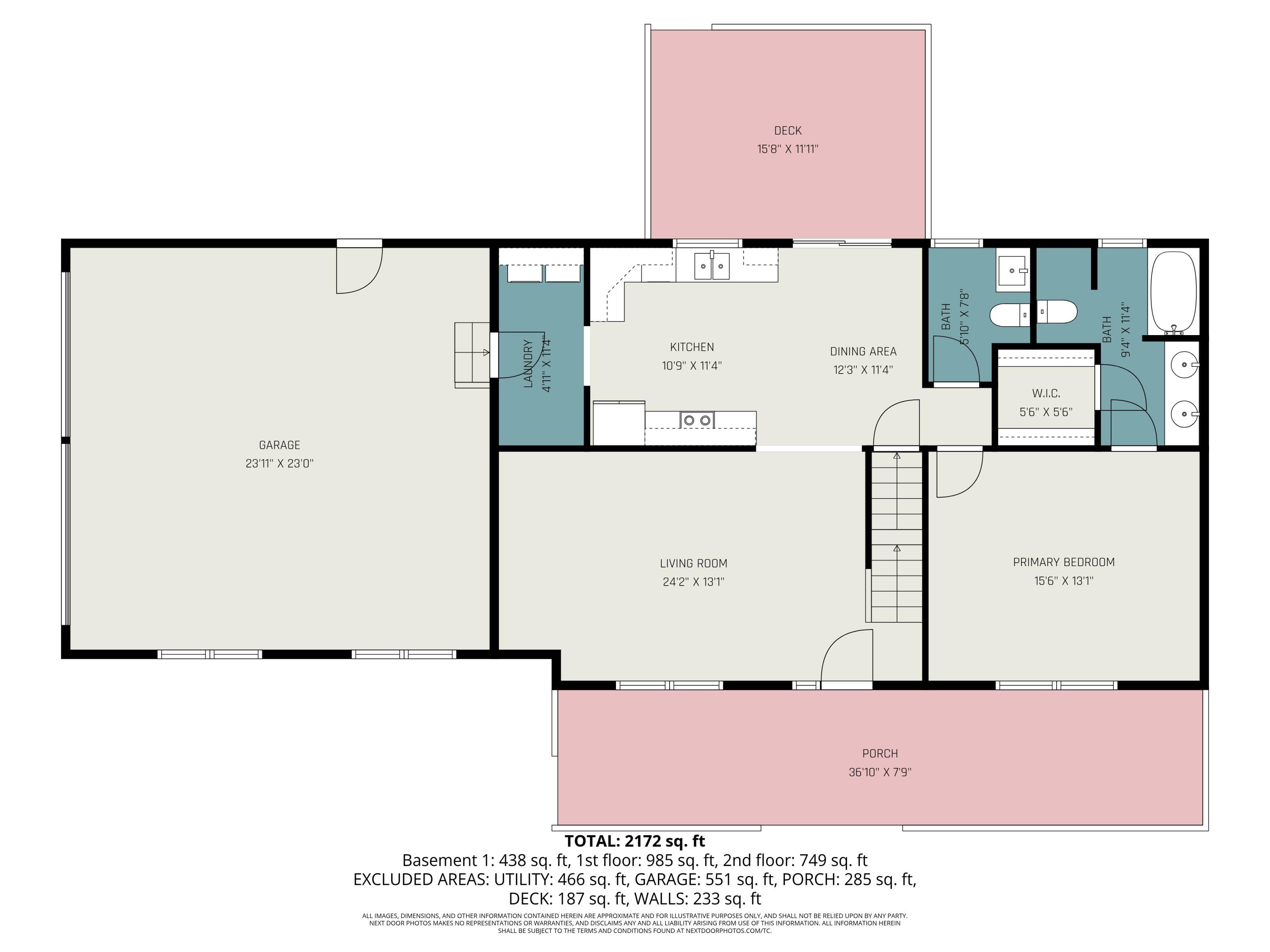 10487 Territorial Road Munith, MI 49259 - Photo 29 of 31 Main Floor with sq ft