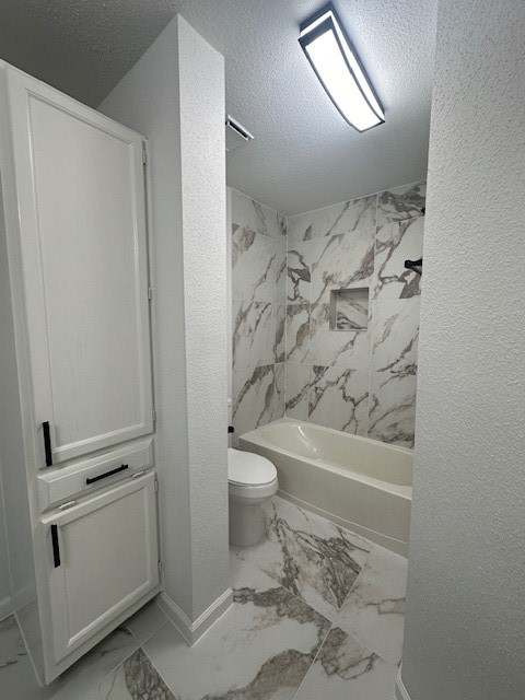4702 11th Street Brookshire, TX 77423 - Photo 12 of 23 a bathroom with a toilet and a shower