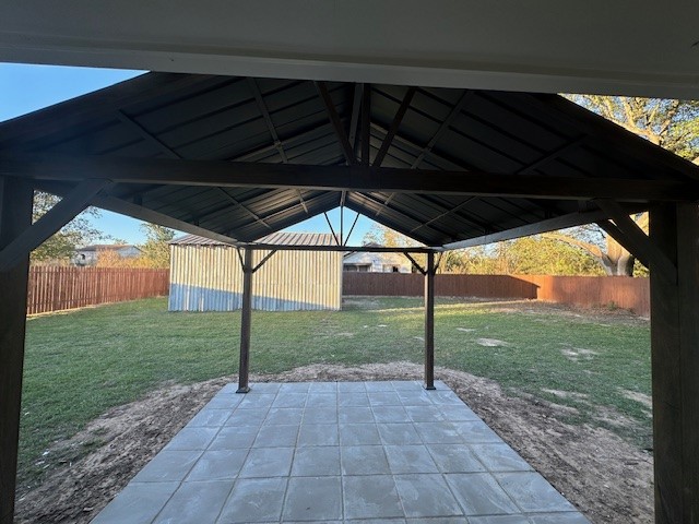 4702 11th Street Brookshire, TX 77423 - Photo 19 of 23 a view of a backyard of the house