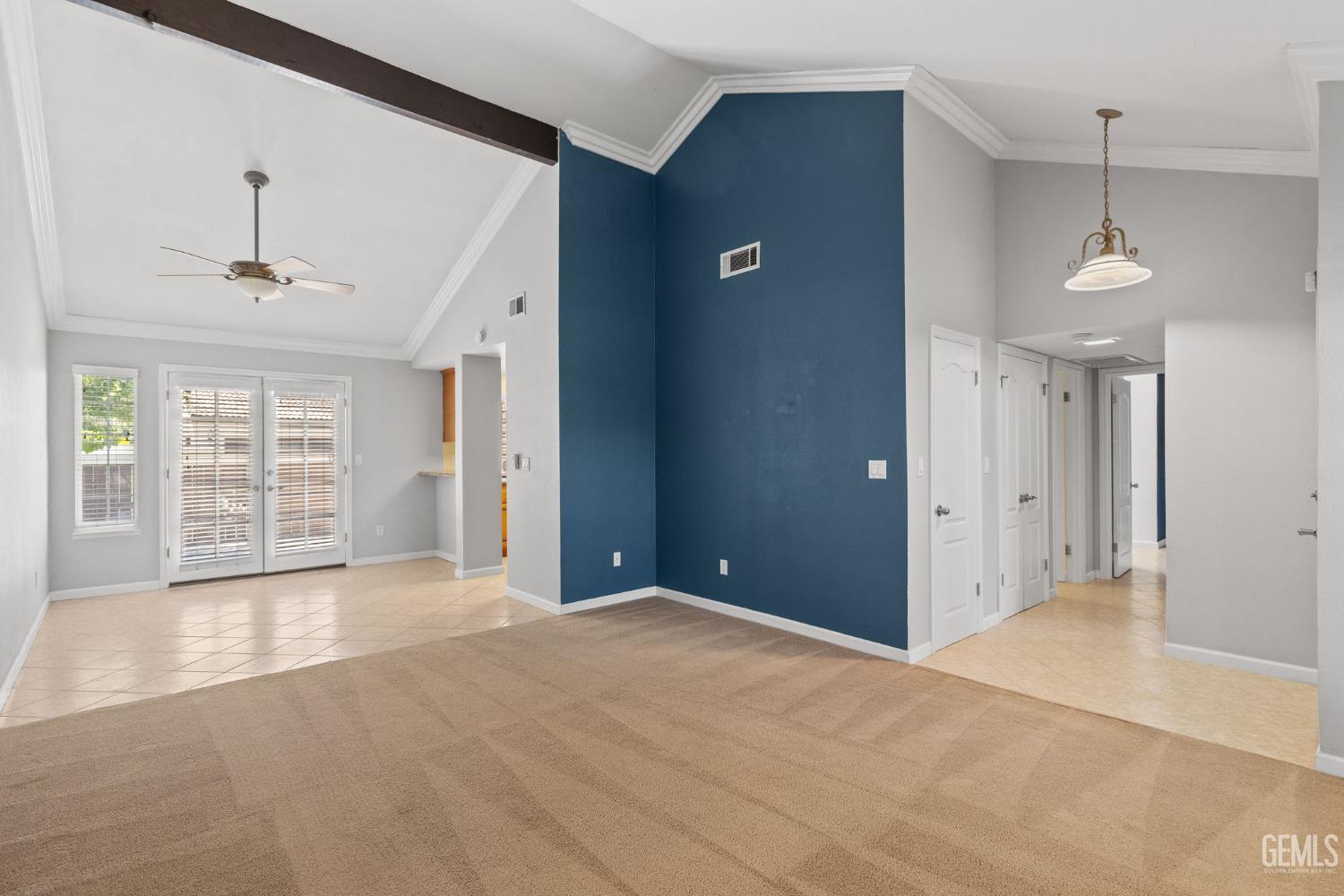 Undisclosed Address Bakersfield, CA 93309 - Photo 12 of 42 a view of an empty room with a window