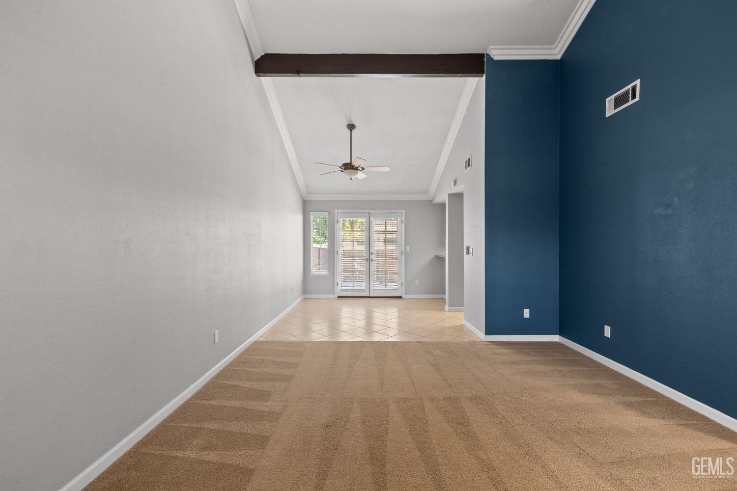 Undisclosed Address Bakersfield, CA 93309 - Photo 13 of 42 wooden floor in an empty room with a window