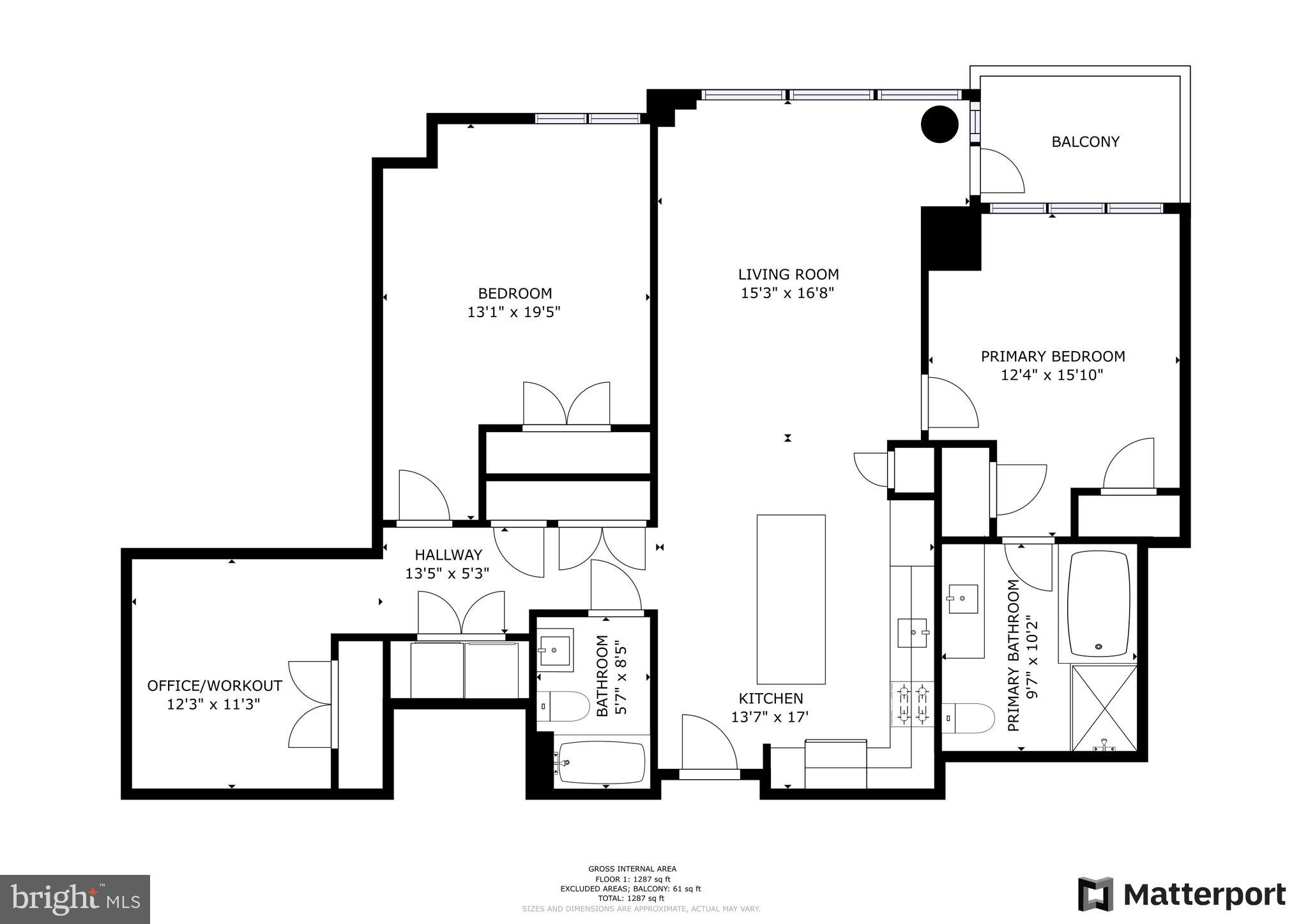 45 Sutton Square Southwest, Unit 503 Washington, DC 20024 - Photo 50 of 50 a picture of a bathroom with a sink