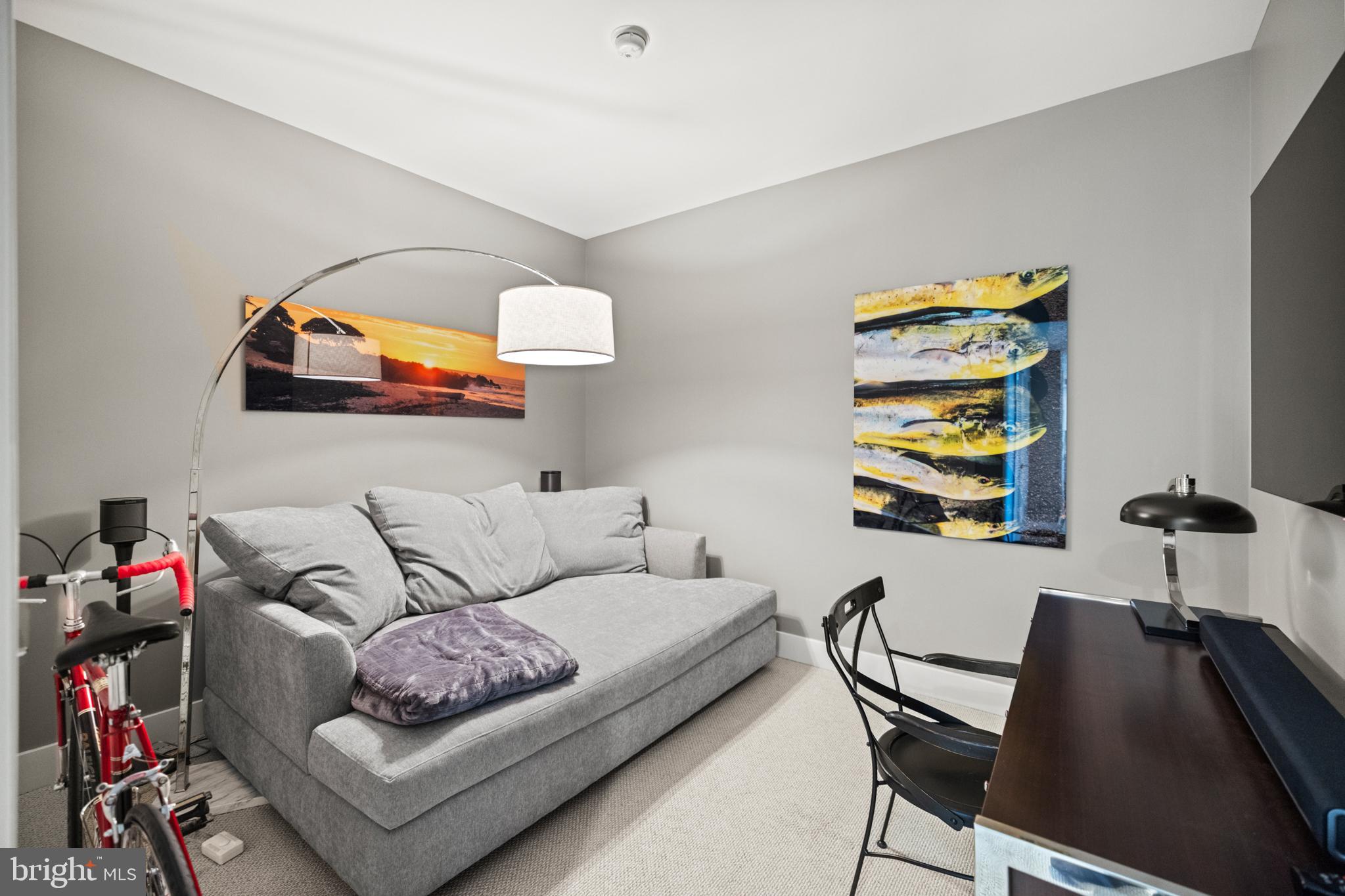 45 Sutton Square Southwest, Unit 503 Washington, DC 20024 - Photo 10 of 50 a living room with furniture and a couch