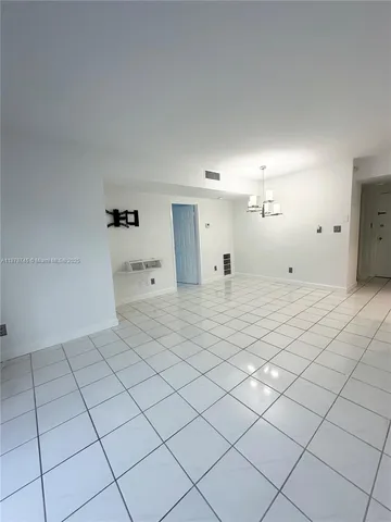 a view of empty room