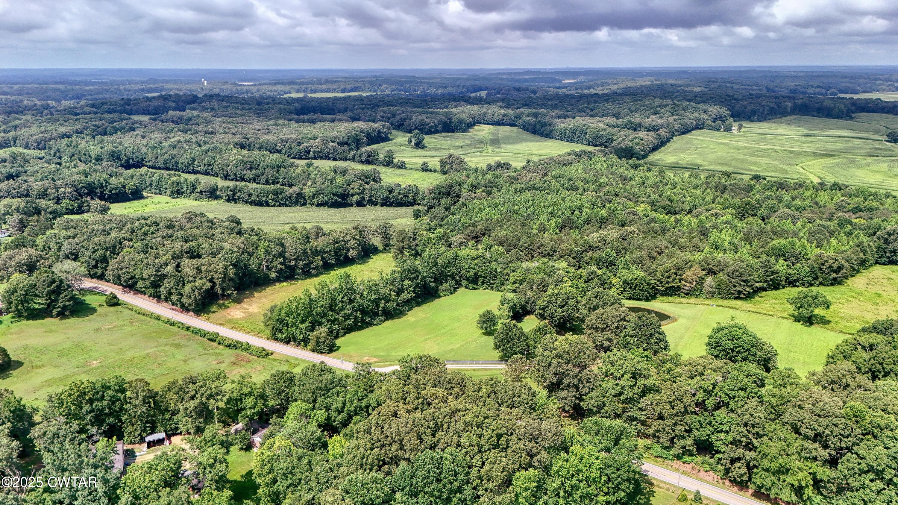 0 Highway 219 Huntingdon, TN 38344 - Photo 11 of 13 a view of a lush green forest with trees and houses