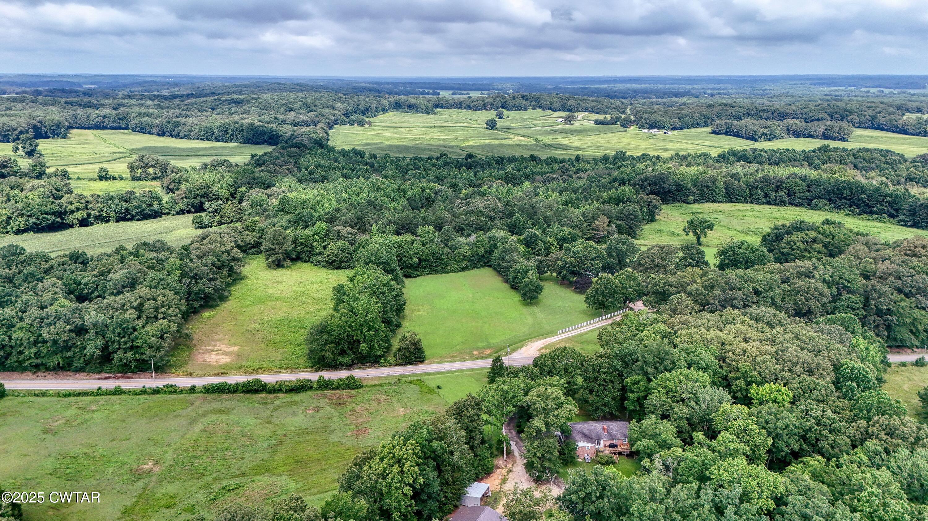 0 Highway 219 Huntingdon, TN 38344 - Photo 7 of 13 an aerial view of a houses with outdoor space and city view