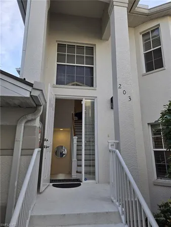 a front view of a house with a window
