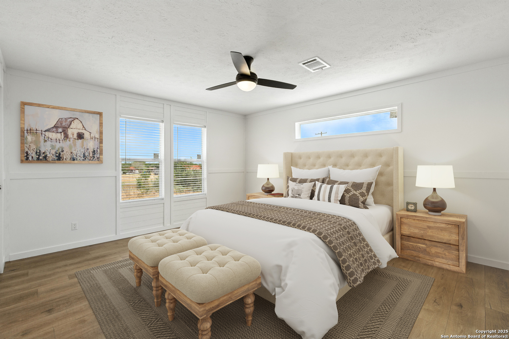 2479 Fm 1332 Jourdanton, TX 78026 - Photo 11 of 18 a bedroom with a bed and a chandelier