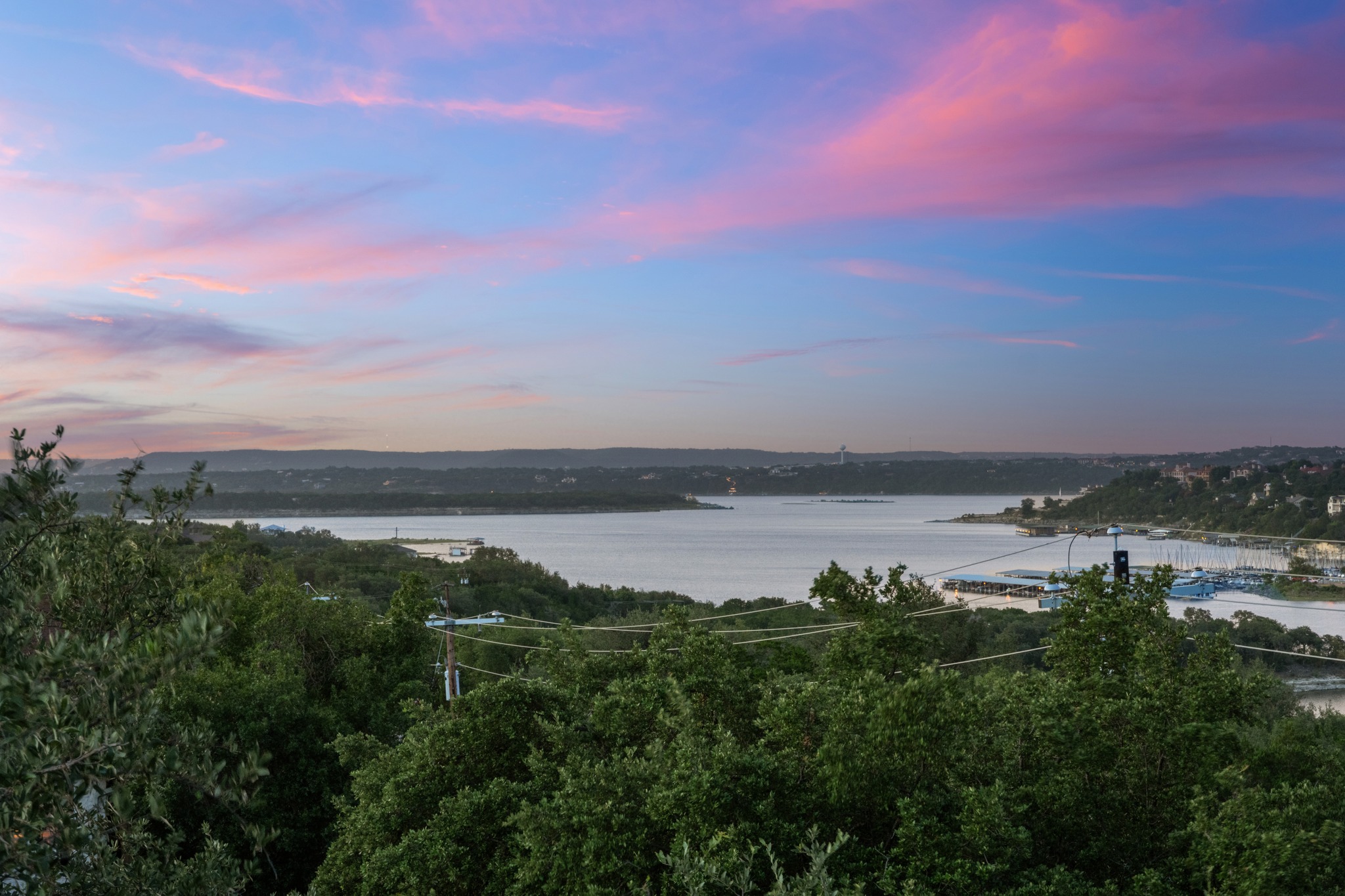 407 Hurst Creek Road Lakeway, TX 78734 - Photo 3 of 40 LAKE VIEWS all day, every day! This is from the viewing deck of the lake across the street!