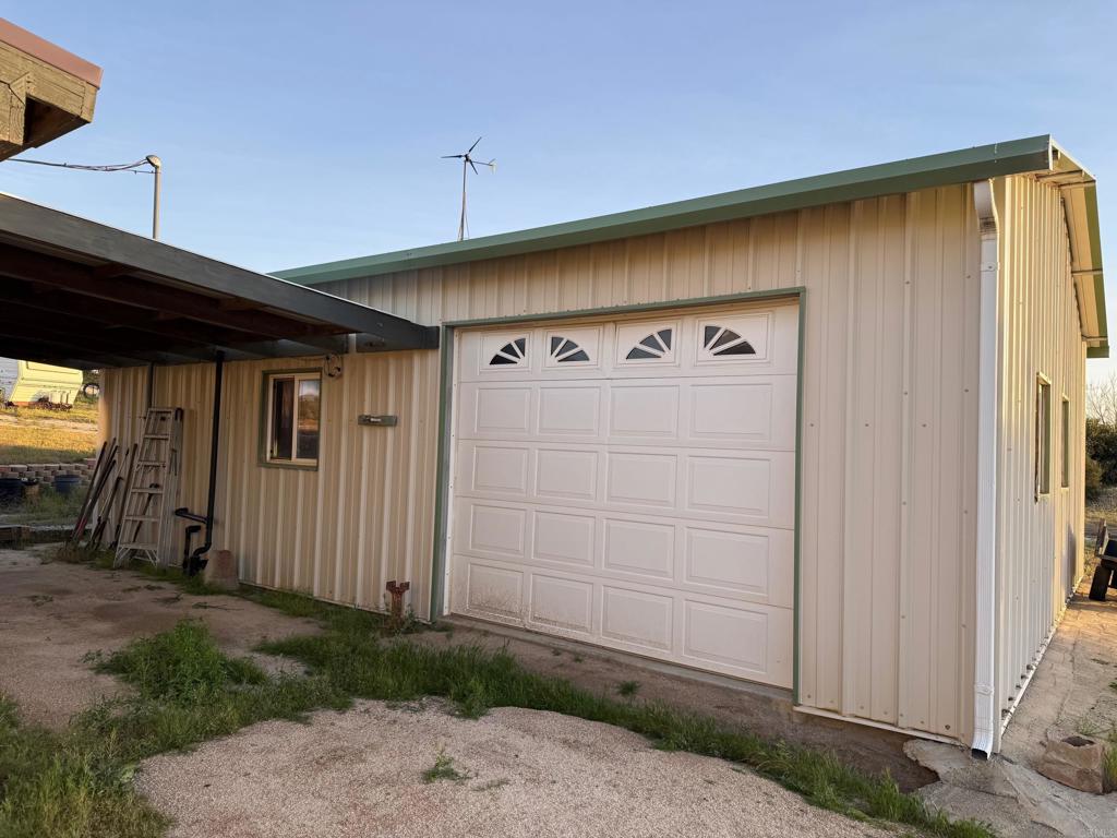 37697 Montezuma Valley Road Ranchita, CA 92066 - Photo 3 of 47 a view of a garage
