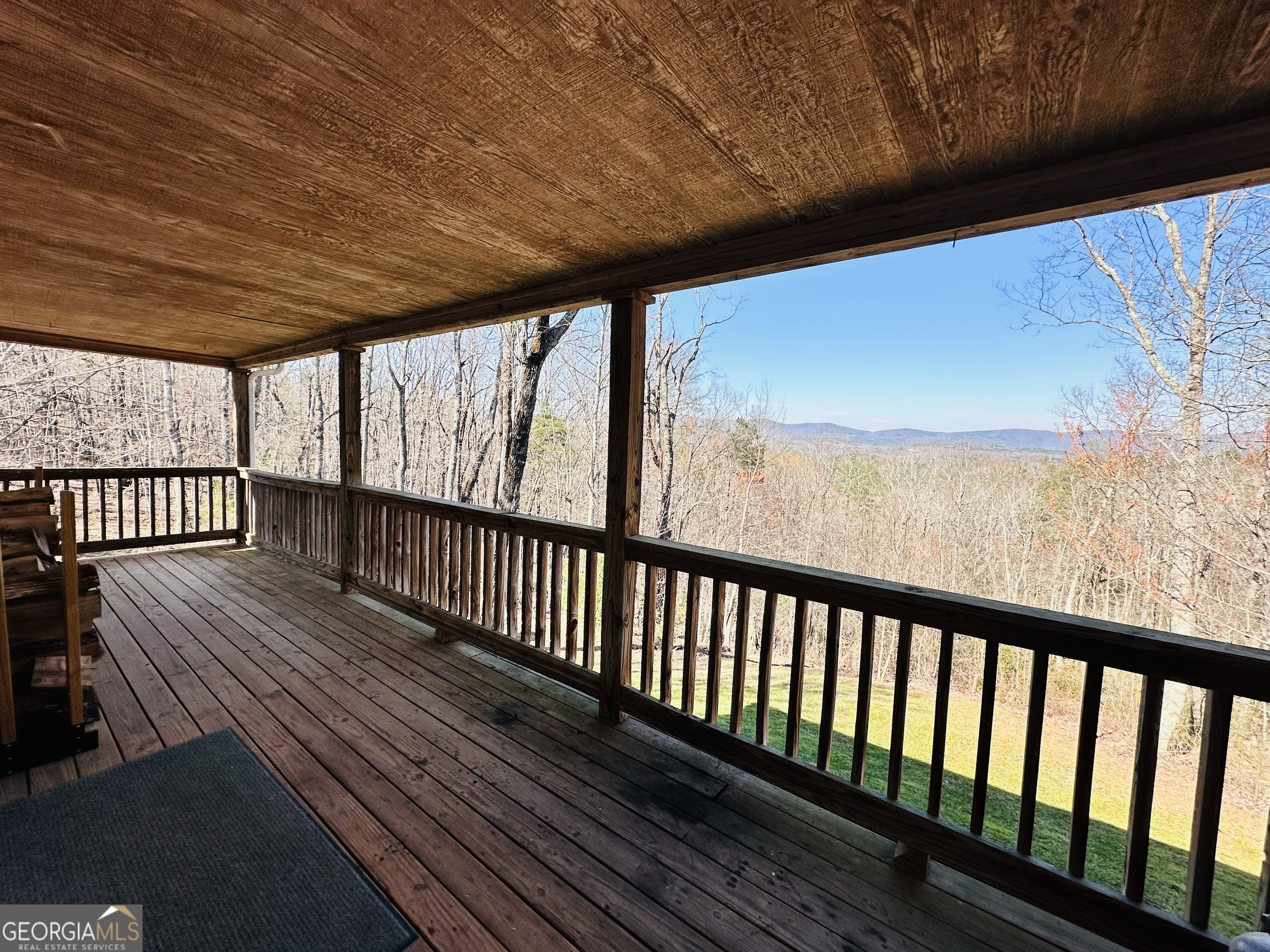 1947 Ivy Mountain Road Clarkesville, GA 30523 - Photo 20 of 31 a view of balcony with wooden floor