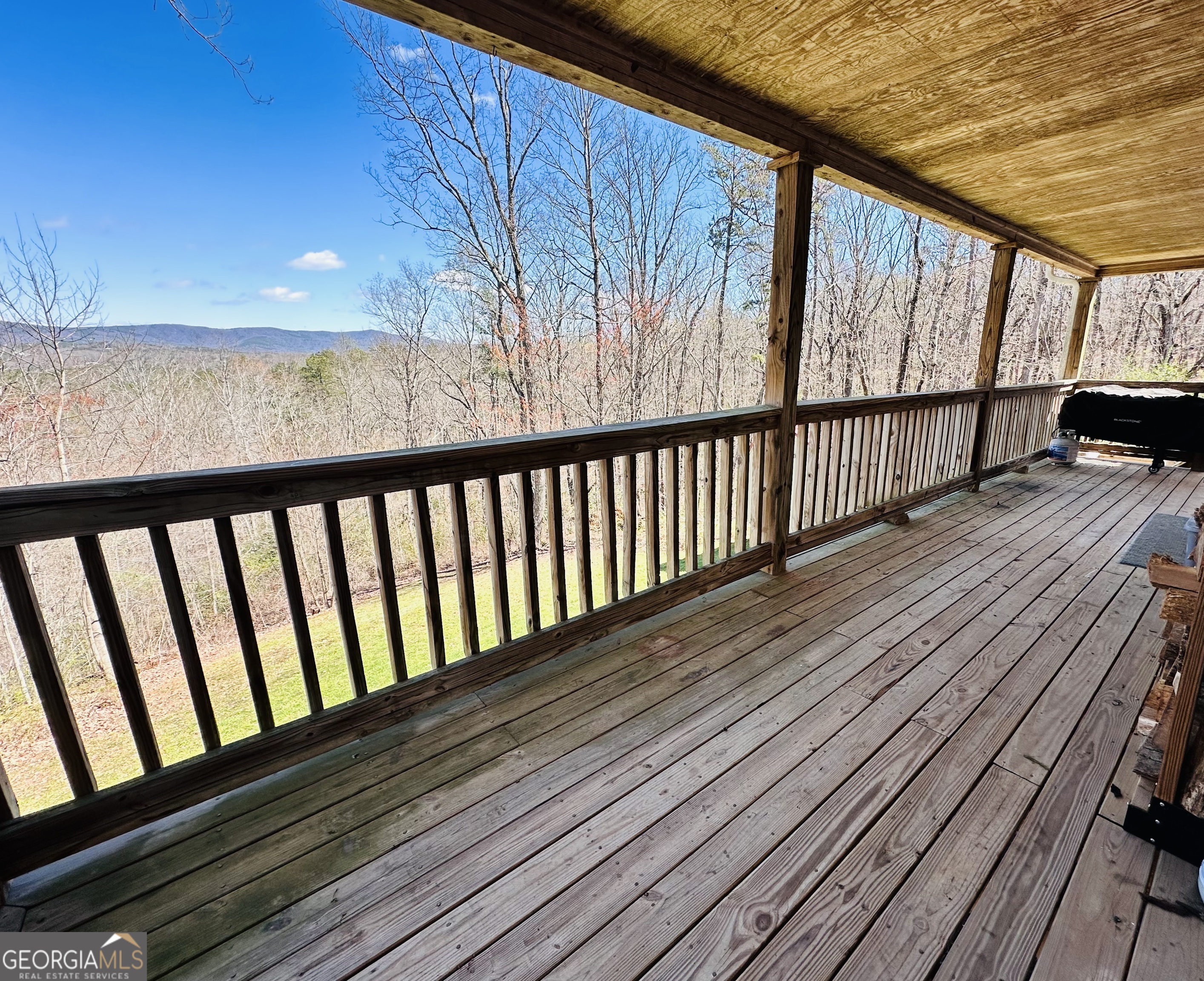 1947 Ivy Mountain Road Clarkesville, GA 30523 - Photo 21 of 31 a view of wooden balcony with wooden floor
