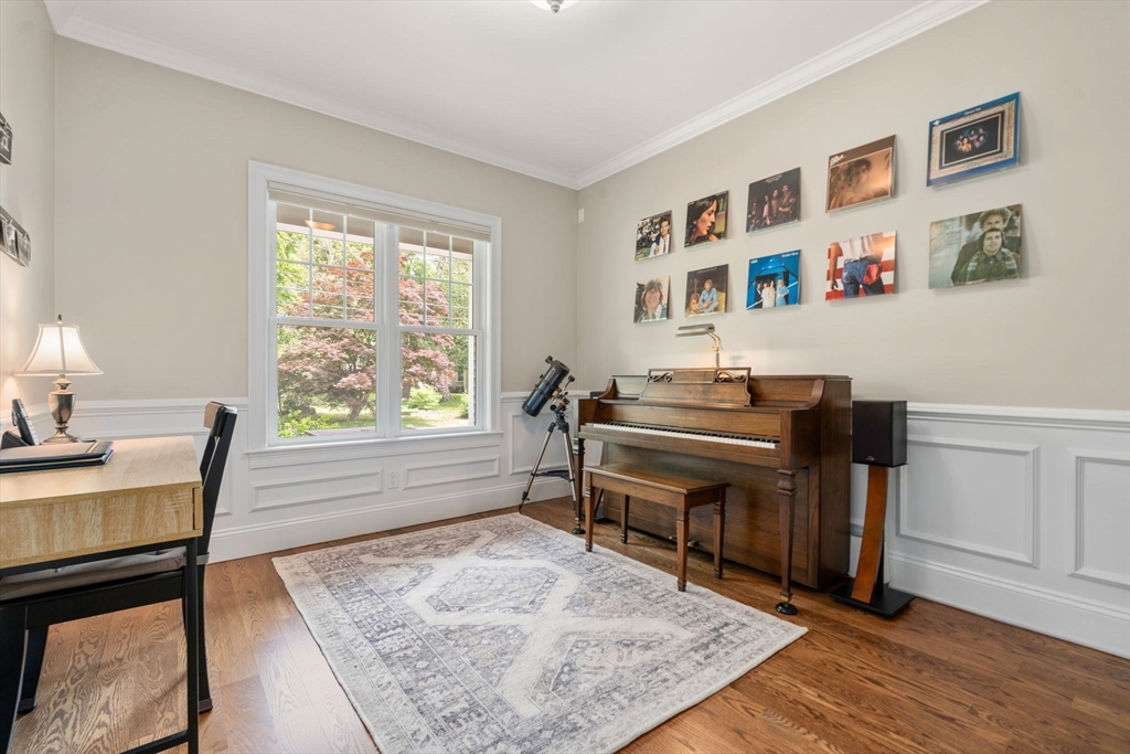 16 Winfield Street Needham, MA 02492 - Photo 14 of 42 a view of a workspace with furniture and a window