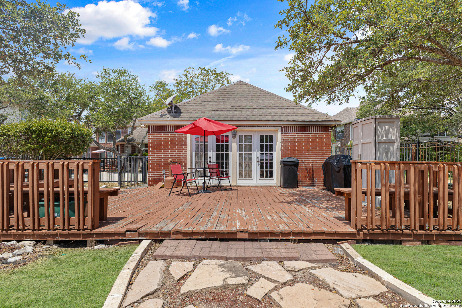 418 Texas Point San Antonio, TX 78258 - Photo 26 of 31 a view of a house with backyard and sitting area