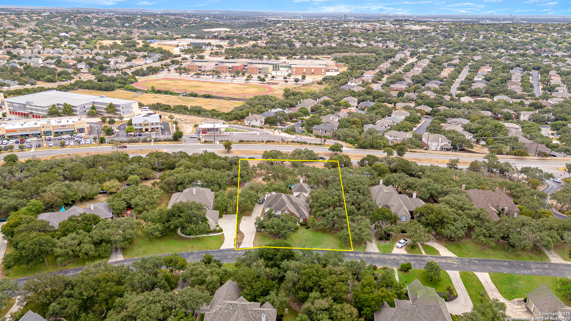 418 Texas Point San Antonio, TX 78258 - Photo 31 of 31 an aerial view of residential houses with outdoor space