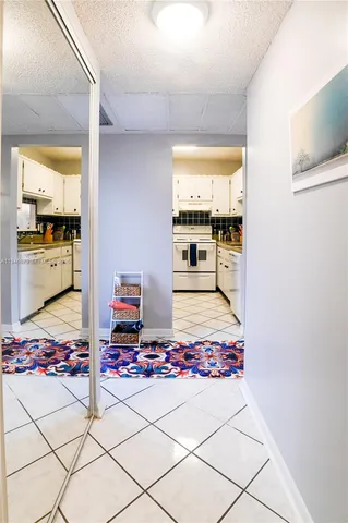 a view of a building with a street