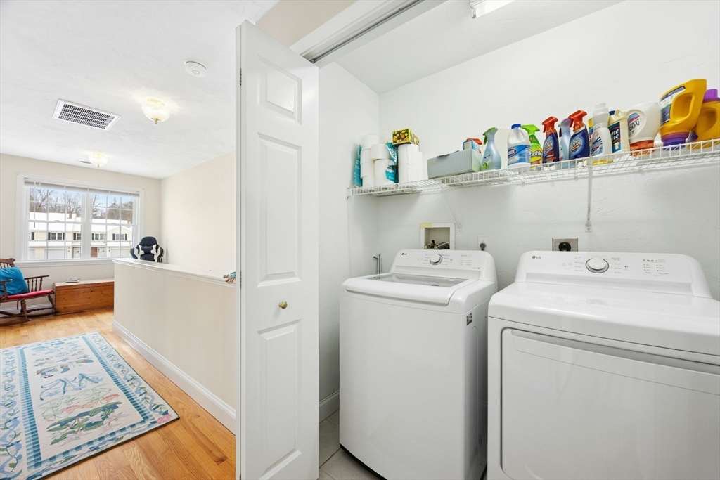 22 Village Way, Unit 22 Rutland, MA 01543 - Photo 22 of 39 a utility room with dryer and washer
