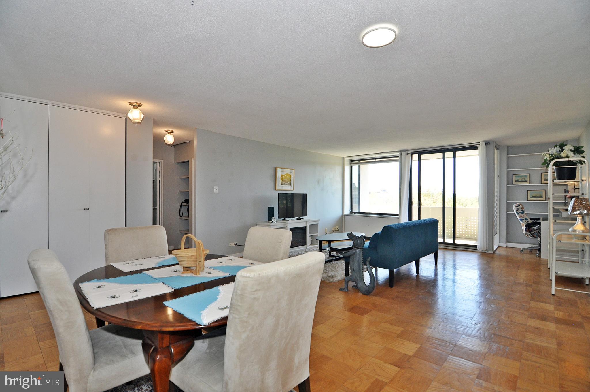 1245 4th Street Southwest, Unit E602 Washington, DC 20024 - Photo 3 of 35 Living / Dining Room