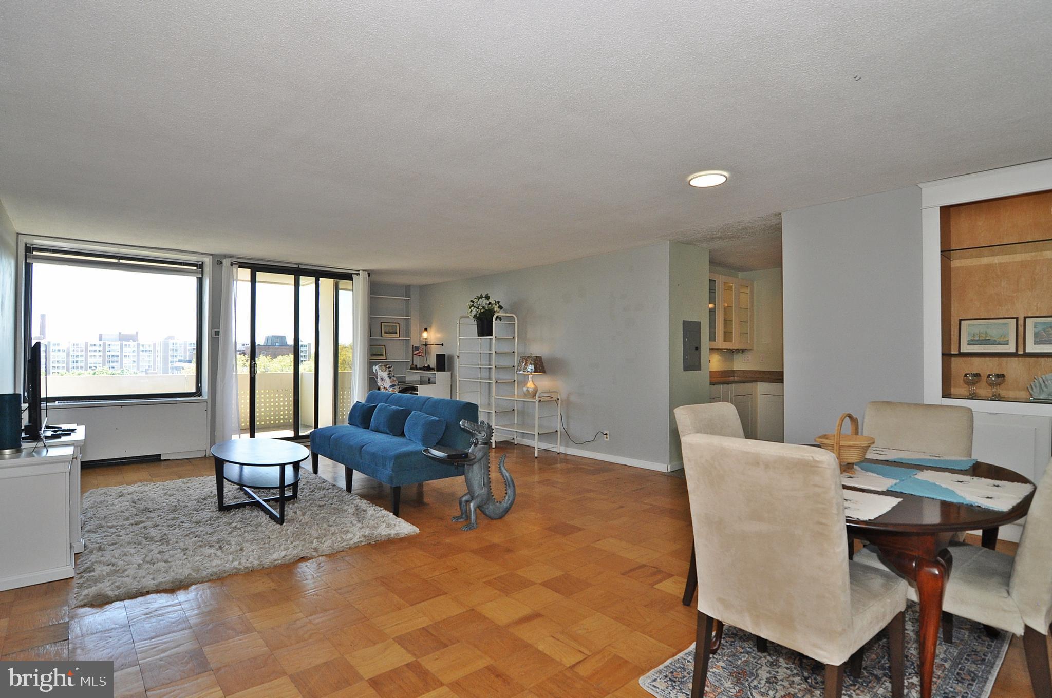 1245 4th Street Southwest, Unit E602 Washington, DC 20024 - Photo 5 of 35 Living / Dining Room