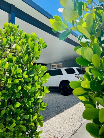 a view of a car garage