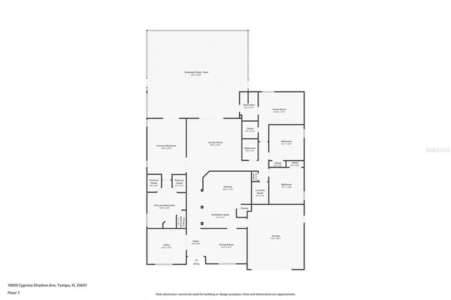 $549,900 | 10020 Cypress Shadow Avenue, Tampa, FL 33647