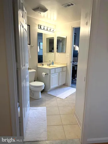 a view of a room with an empty room