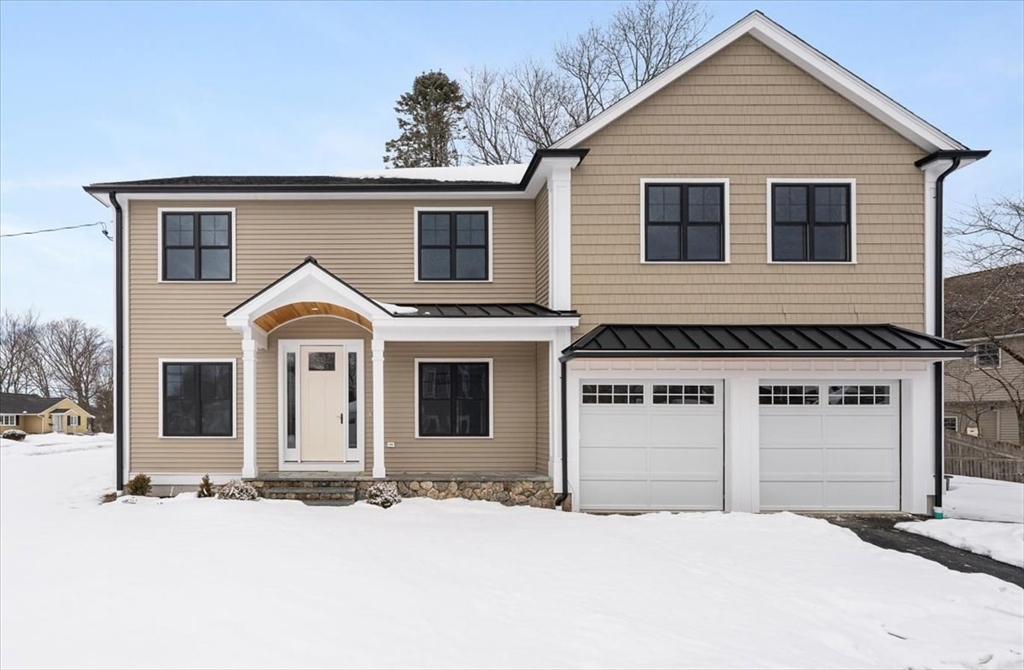 37 Longfellow Road Natick, MA 01760 - Photo 1 of 25 a view of house with yard and parking