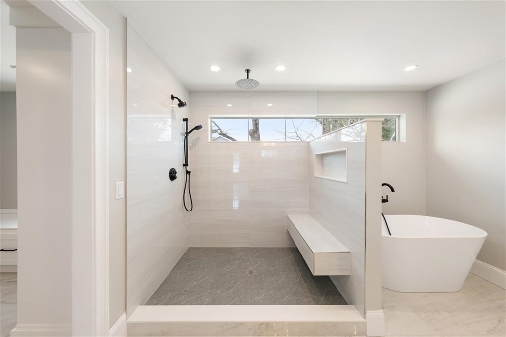 37 Longfellow Road Natick, MA 01760 - Photo 18 of 25 a bathroom with a bathtub and shower