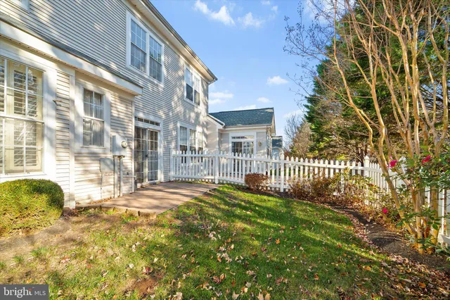 a view of a park with a trees