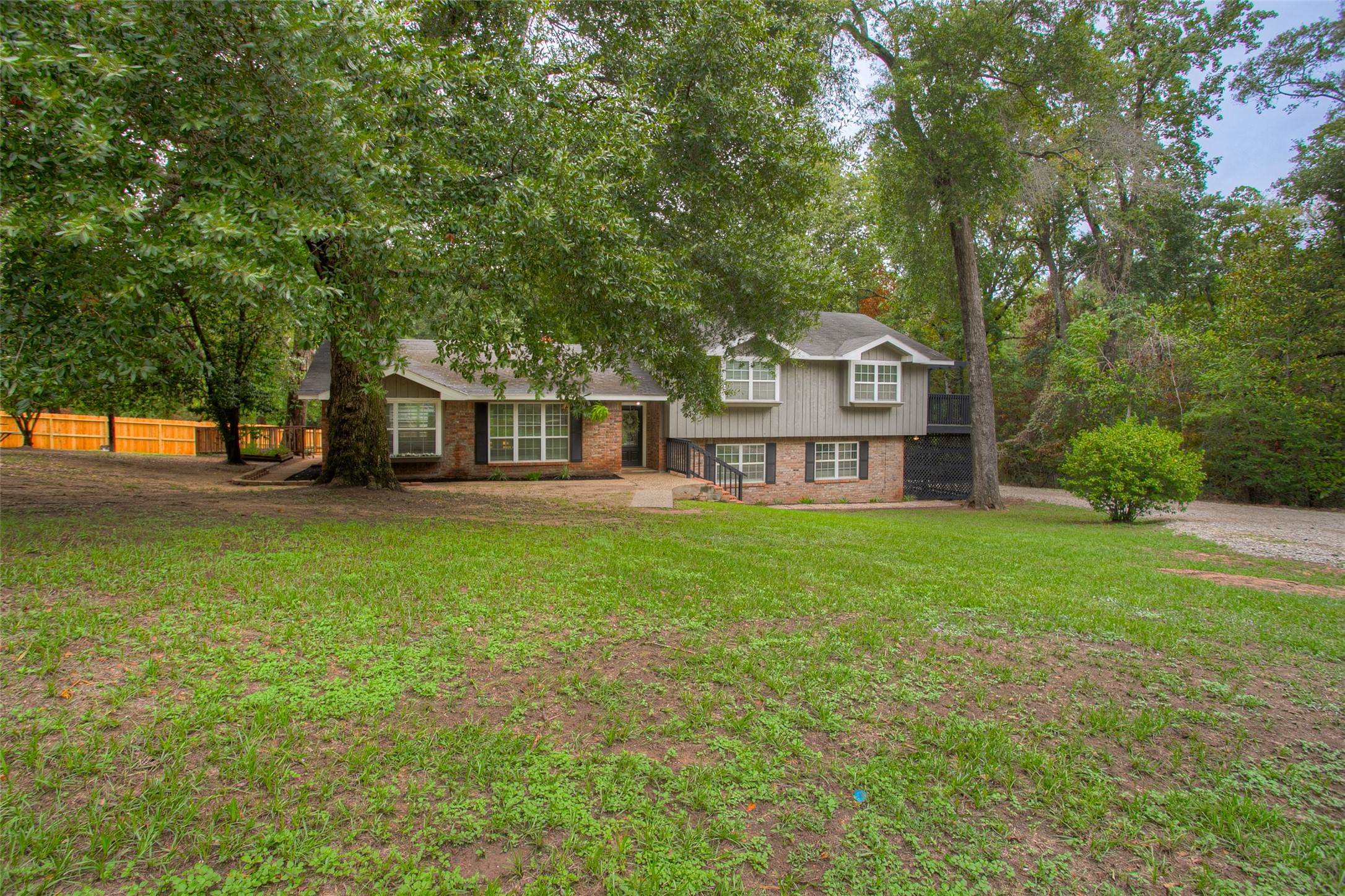 6016 Teas Nursery Road Conroe, TX 77304 - Photo 2 of 50 No immediate neighbors! Very serene and private!