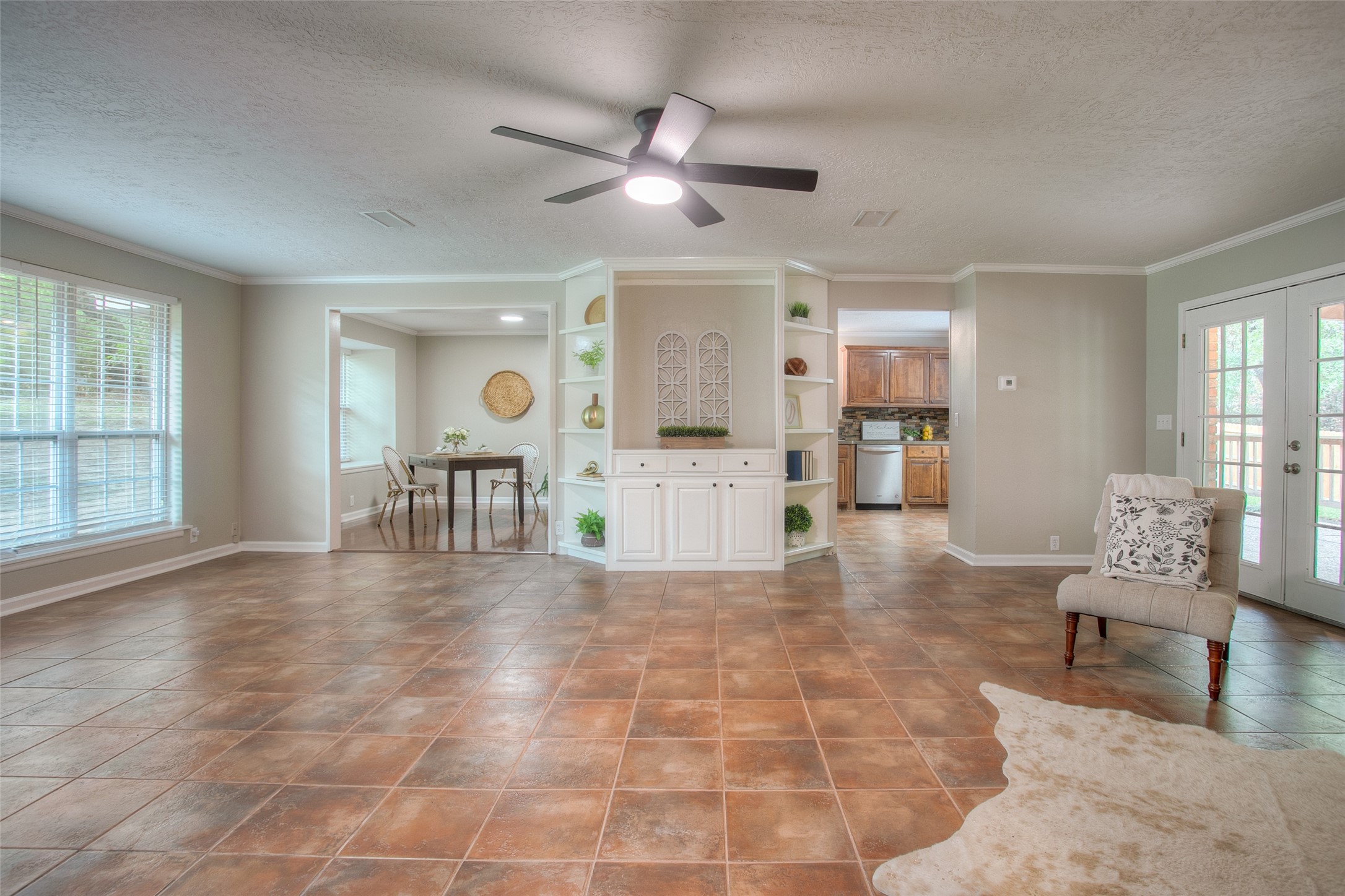 6016 Teas Nursery Road Conroe, TX 77304 - Photo 50 of 50 The open flowing floor plan is ideal for entertaining.