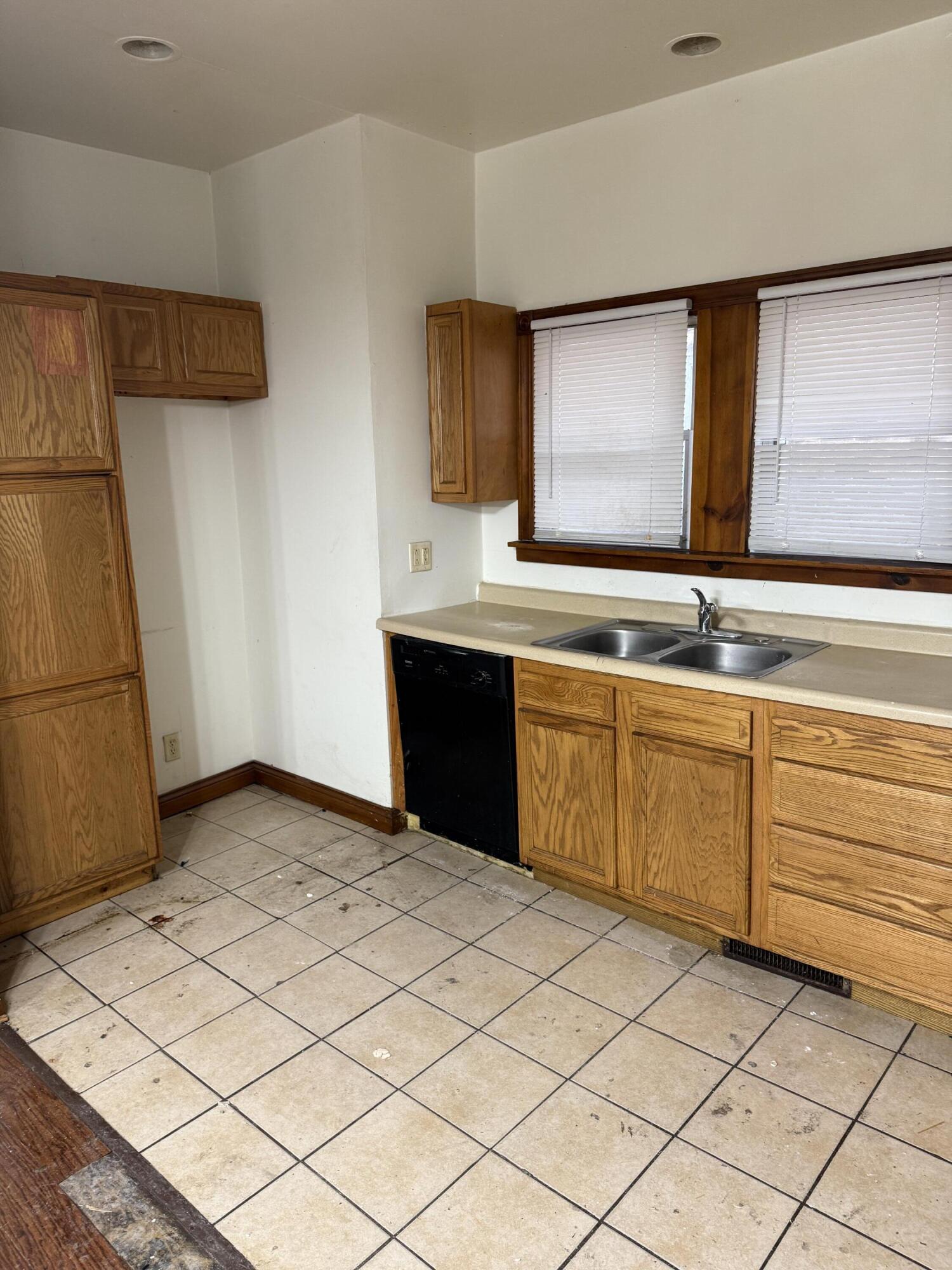 346 Richard Gordon Hatcher Boulevard Gary, IN 46404 - Photo 6 of 14 a kitchen with a sink and cabinets