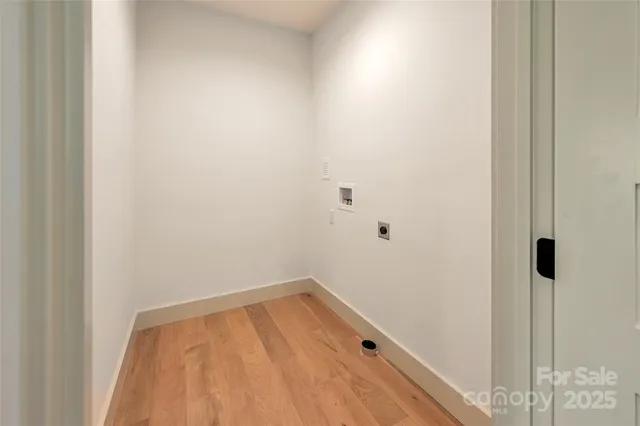 a view of kitchen with stove