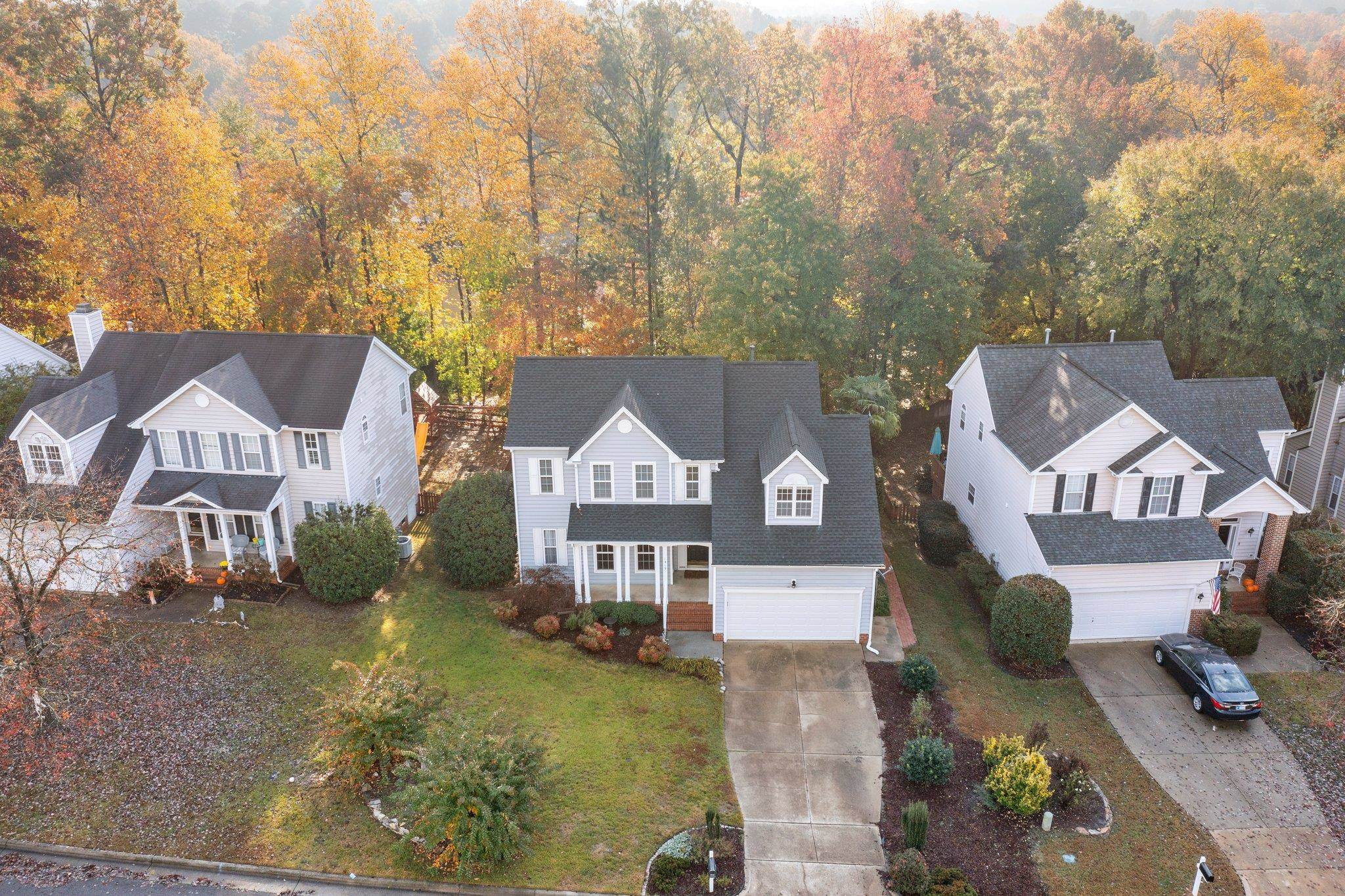 1319 Red Twig Road Apex, NC 27502 - Photo 31 of 35 View above the front of the house.