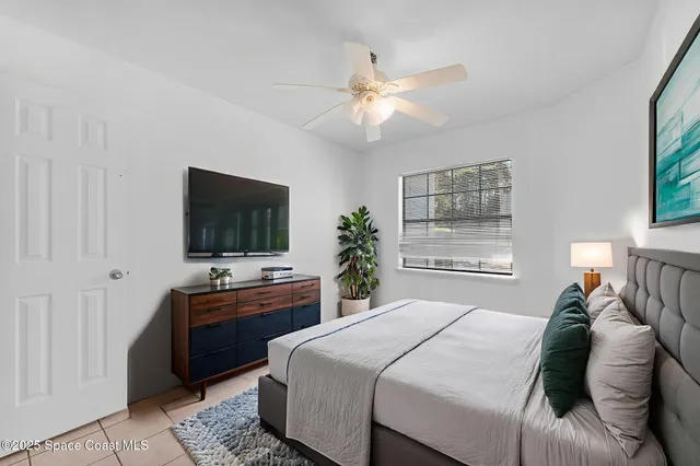 a view of a small space with window