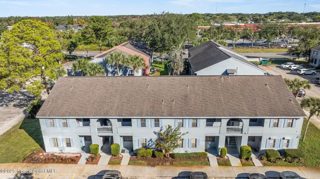 a view of a house with a patio